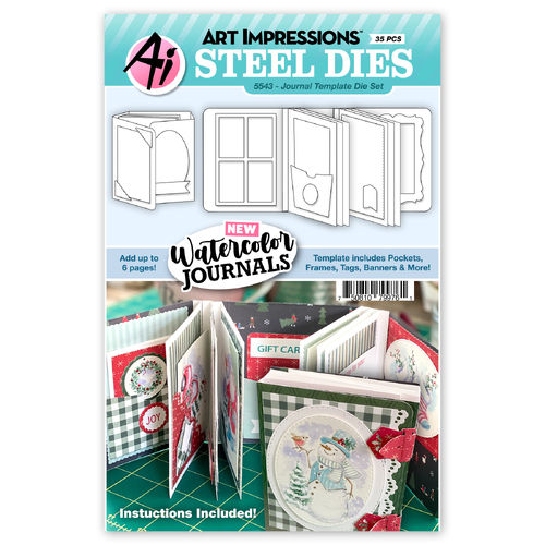 Art Impressions Journal Template Die Set