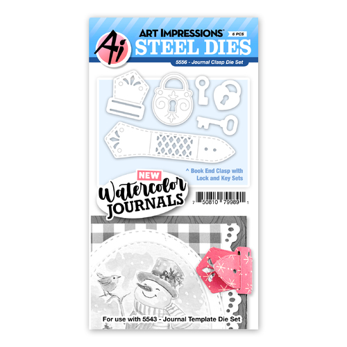 Art Impressions Journal Clasp Die Set