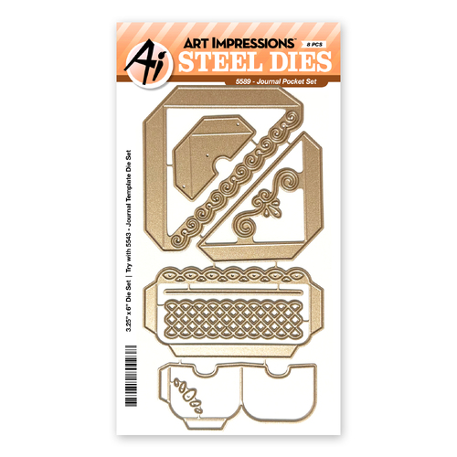 Art Impressions Journal Pocket Die Set