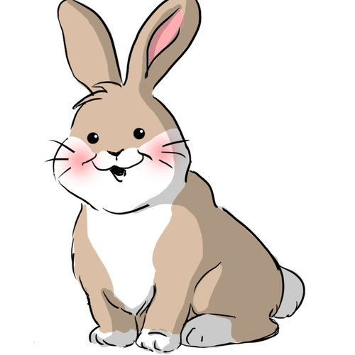 Art Impressions Stamp Buttons the Bunny 