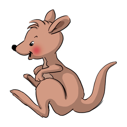 Art Impressions Stamp Joey the Kangaroo 