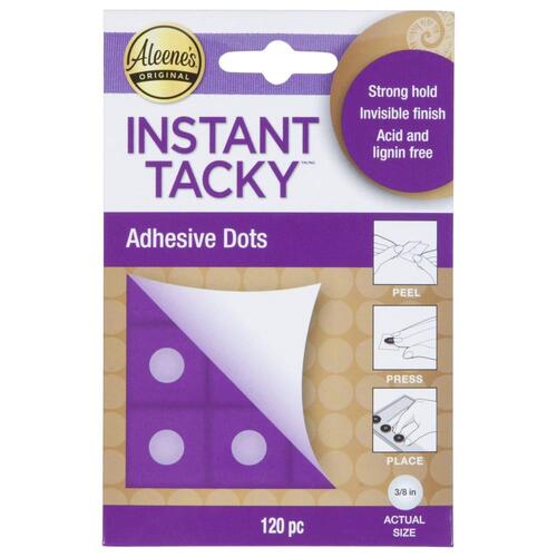 Aleene's Instant Tacky Adhesive Dots 3/8"
