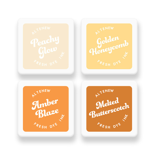 Altenew Fresh Dye Ink Mini Cube Set - Sun-Kissed Delights 