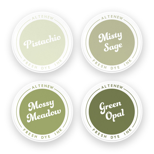 Altenew Fresh Dye Ink Pad Bundle - Jade Dreams 