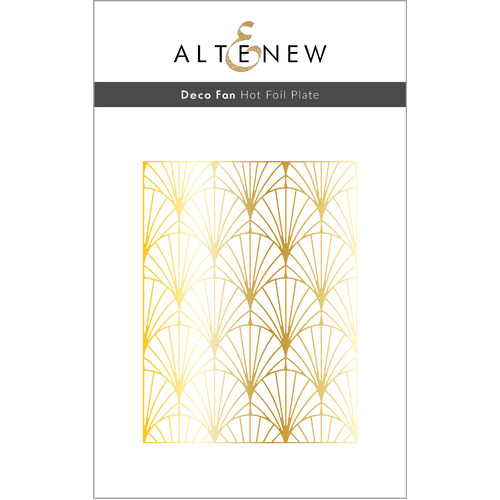 Altenew Deco Fan Hot Foil Plate