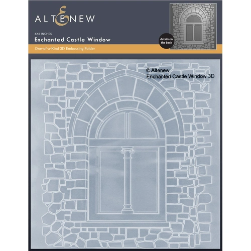 Altenew Enchanted Castle Window 3D Embossing Folder