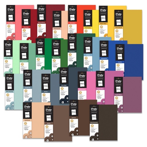 Altenew Crafty Necessities Cardstock Bundle (Brilliant Blends)