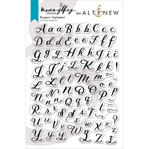 Altenew Elegant Alphabet Stamp Set