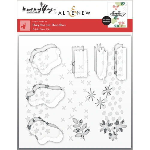 Altenew Daydream Doodles Stencil Set (2 in 1)