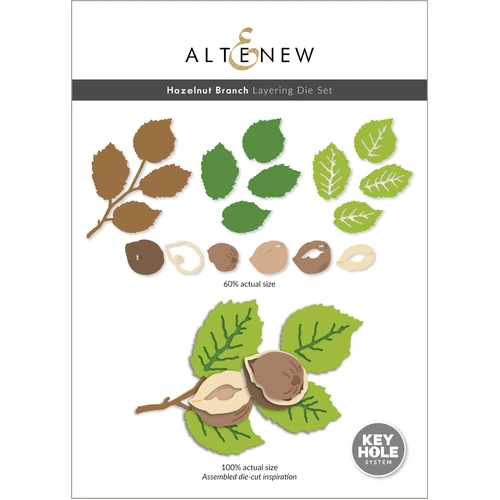 Altenew Hazelnut Branch Layering Die Set