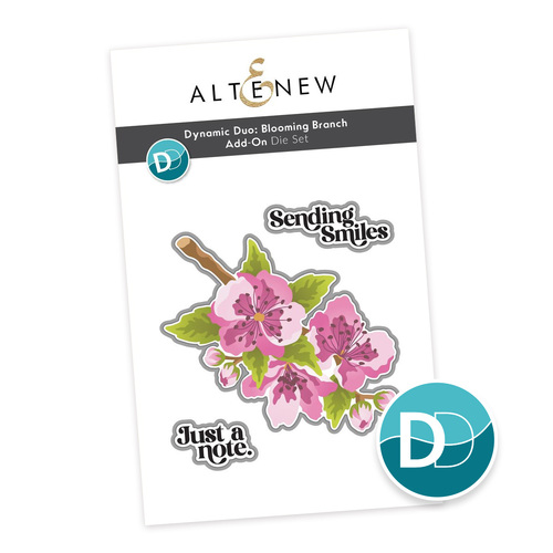 Altenew Dynamic Duo- Blooming Branch Add-on Die Set