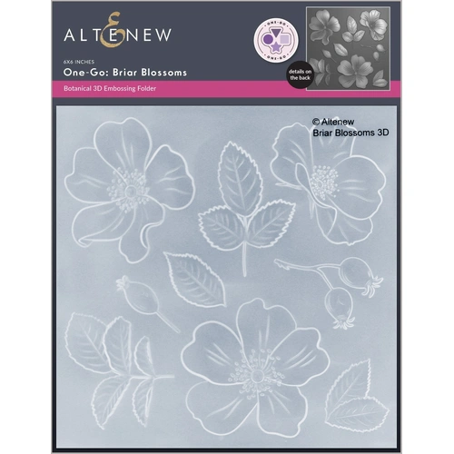 Altenew One-Go: Briar Blossoms 3D Embossing Folder