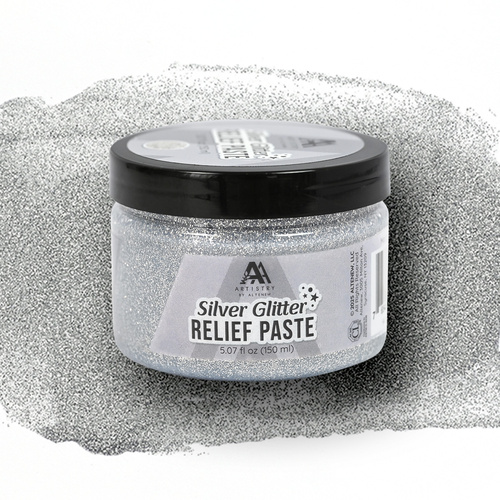 Altenew Glitter Relief Paste - Silver