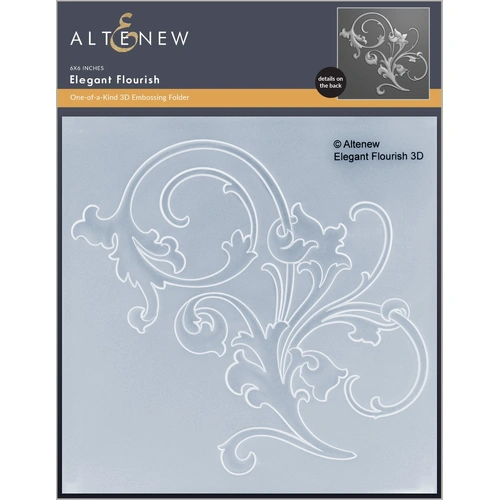 Altenew Elegant Flourish 3D Embossing Folder