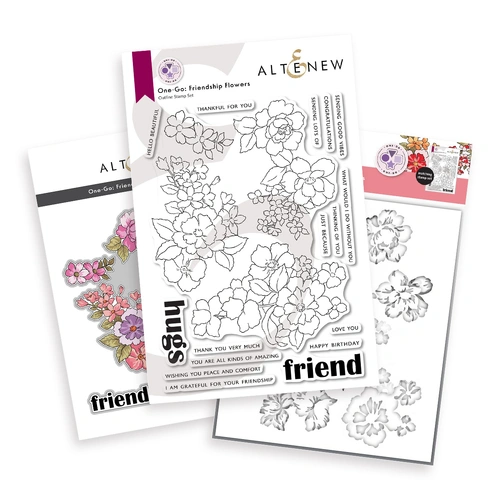 Altenew One-Go: Friendship Flowers Bundle