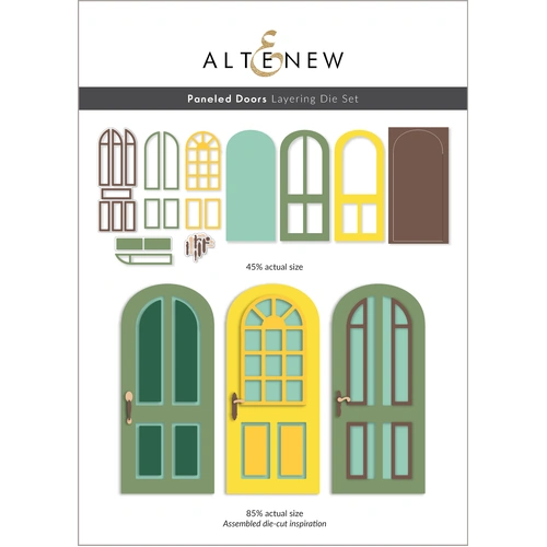 Altenew Paneled Doors Layering Die Set