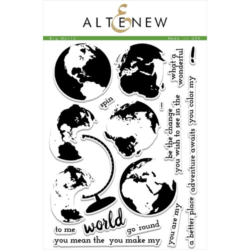 Altenew Big World Stamp Set