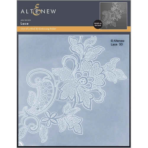 Altenew Lace 3D Embossing Folder