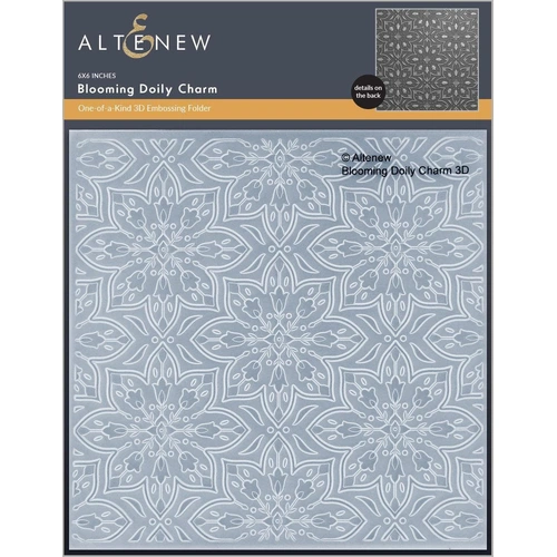 Altenew Blooming Doily Charm 3D Embossing Folder