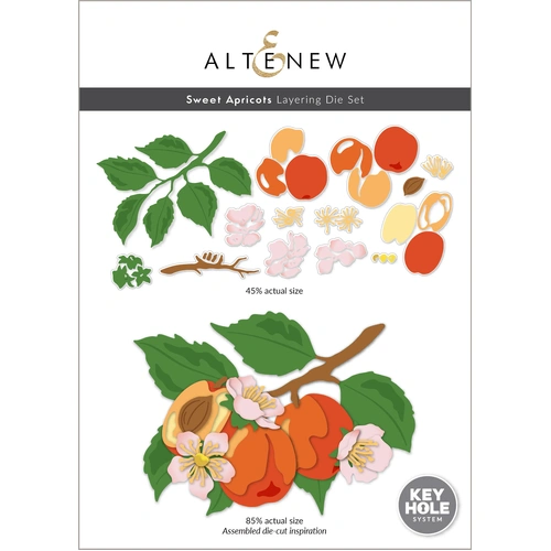 Altenew Sweet Apricots Layering Die Set