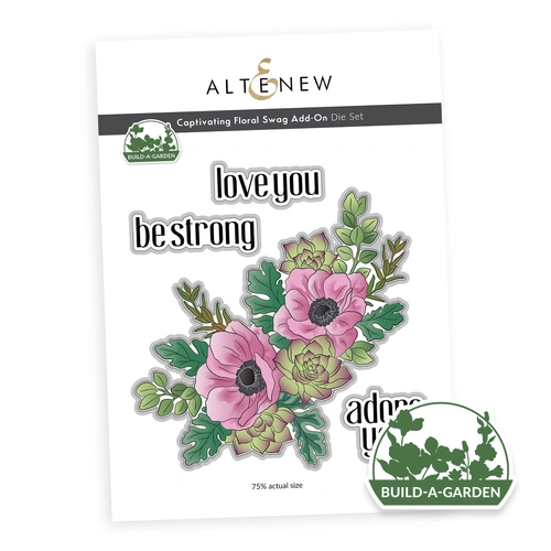Altenew Build-A-Garden: Captivating Floral Swag Add-on Die Set
