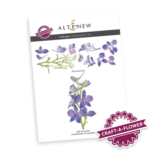 Altenew Craft-A-Flower: Larkspur Layering Die Set