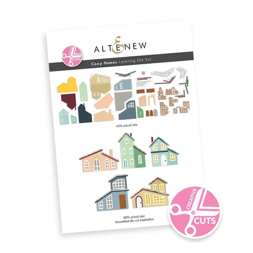 Altenew Creative Cuts: Cozy Homes Layering Die Set