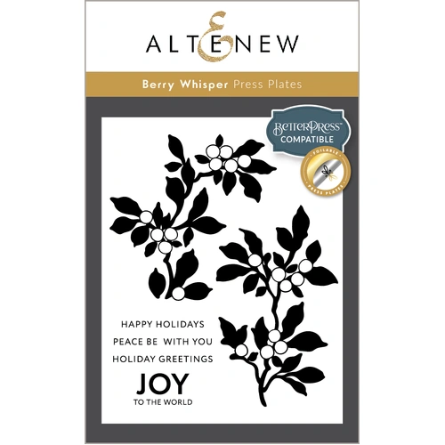 Altenew Berry Whisper Press Plate