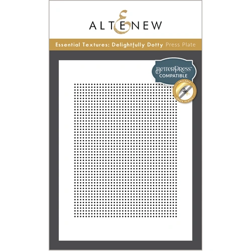 Altenew Essential Textures: Delightfully Dotty Press Plate