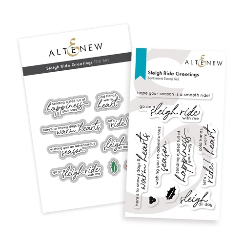 Altenew Sleigh Ride Greetings Bundle