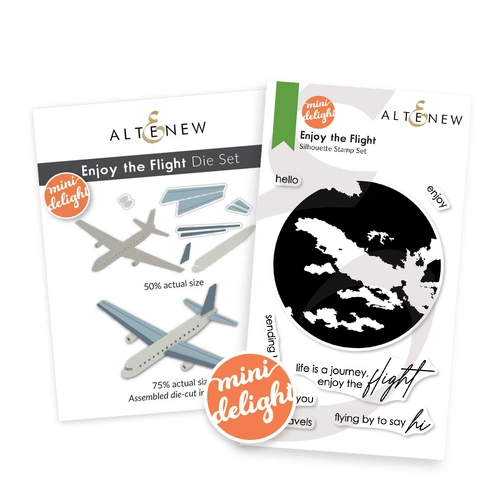 Altenew Mini Delight: Enjoy the Flight Stamp & Die Set