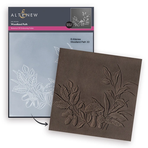 Altenew Woodland Path 3D Embossing Folder