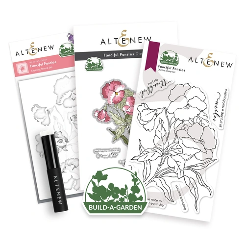 Altenew Build-A-Garden: Fanciful Pansies