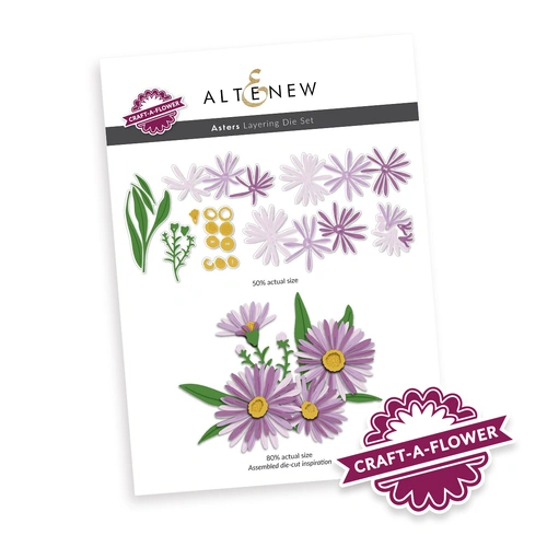 Altenew Craft-A-Flower: Asters Layering Die Set