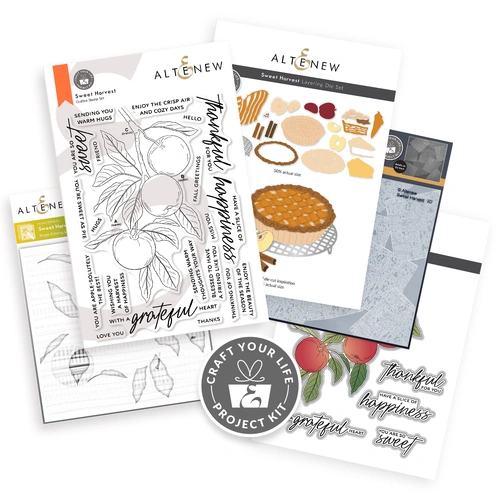 Altenew Craft Your Life Project Kit: Sweet Harvest & Add-on Die Bundle