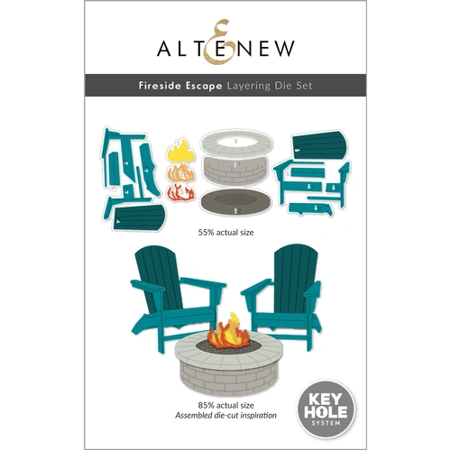 Altenew Fireside Escape Die Set
