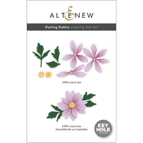 Altenew Darling Dahlia Layering Die Set