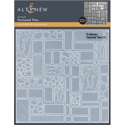 Altenew Textured Tiles 3D Embossing Folder