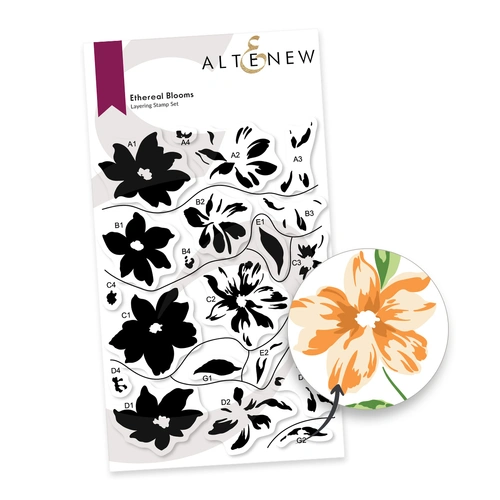 Altenew Ethereal Blooms Stamp Set