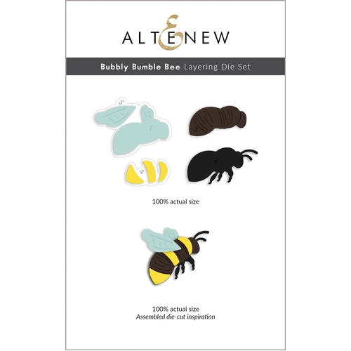 Altenew Bubbly Bumble Bee Layering Die Set