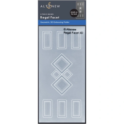 Altenew Regal Facet 3D Embossing Folder