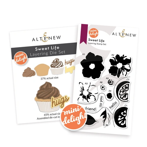 Altenew Mini Delight: Sweet Life Stamp & Die Set