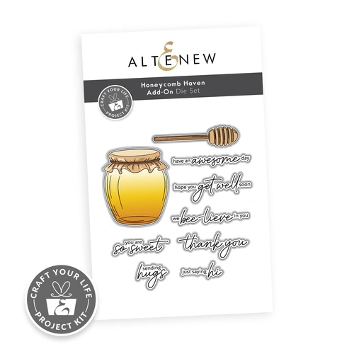 Altenew Craft Your Life Project Kit: Honeycomb Haven Add-On Die Set
