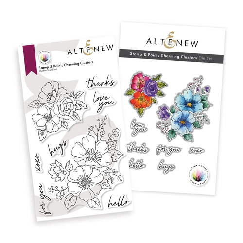 Altenew Stamp & Paint: Charming Clusters Bundle