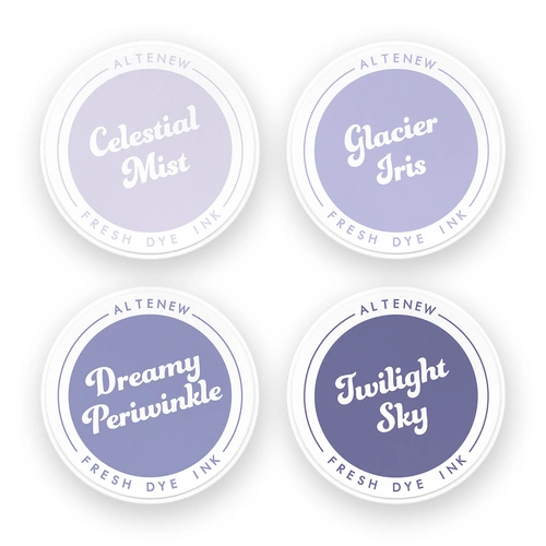 Altenew Fresh Dye Ink Pad Bundle - Moonlit Twilight 