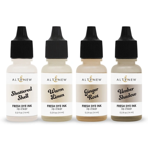 Altenew Fresh Dye Ink Reinker Bundle - Earth Tones 
