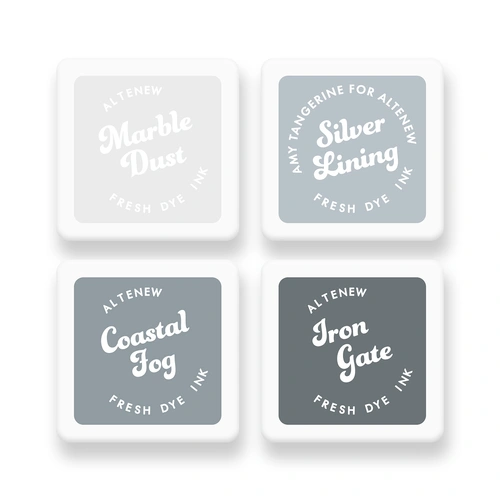 Altenew Fresh Dye Ink Mini Cube Set - Chasing Shadows