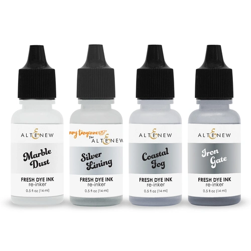 Altenew Fresh Dye Ink Reinker Bundle - Chasing Shadows