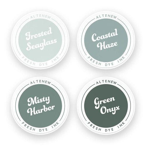 Altenew Fresh Dye Ink Pad Bundle - Coastal Mist
