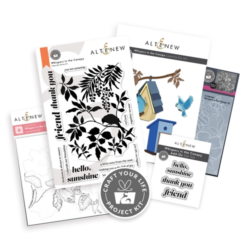 Altenew Craft Your Life Project Kit: Whispers in the Canopy & Add-On Die Bundle
